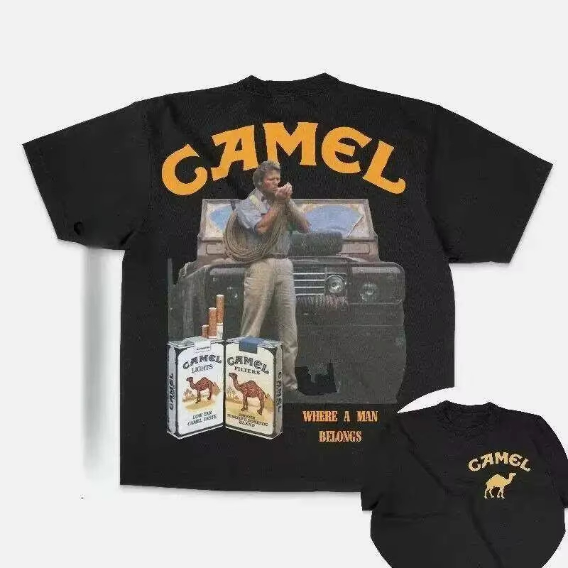 Streetwear Brand Vintage - 빈티지 광고 클래식 카멜 트렌디 브랜드